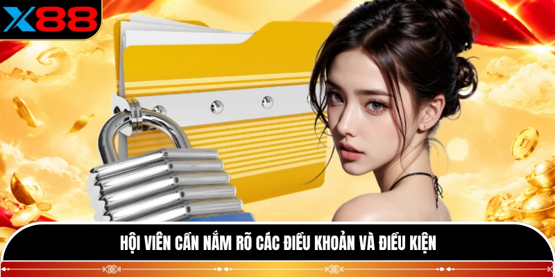 Hội viên cần nắm rõ các điều khoản và điều kiện